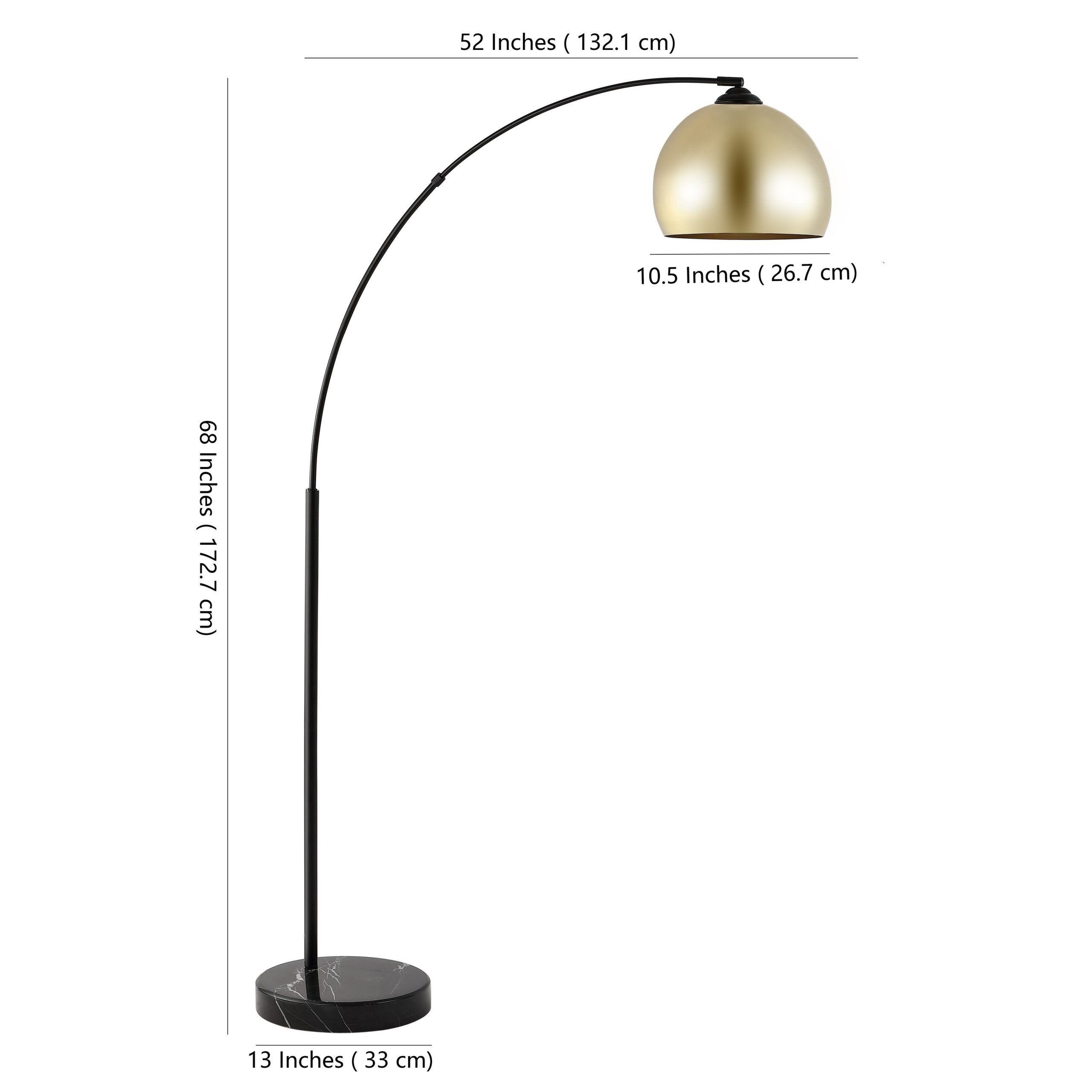 Safavieh Lighting 70 Inch Glarien Floor Lamp – 41" X 12.6" X 70" – On Sale  – Overstock – 32201240 In 75 Inch Floor Lamps (Photo 9 of 15)