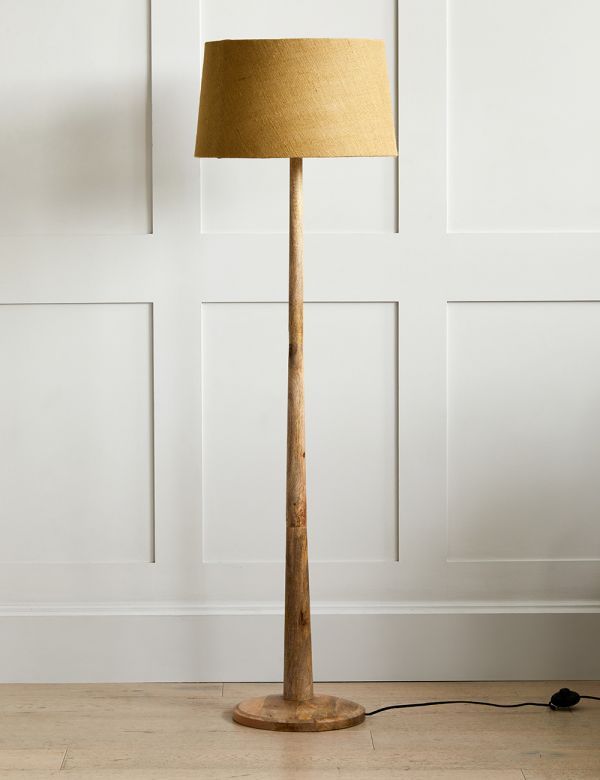 Sahar Mango Wood Floor Lamp Base | Rose & Grey Regarding Mango Wood Floor Lamps (Photo 2 of 15)