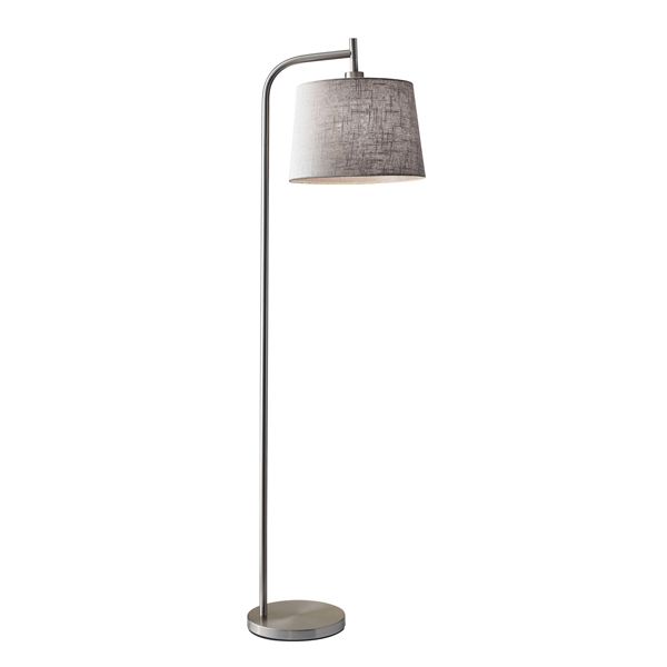 Shaded Floor Lamp #700 – Contemporary Galleries For Grey Textured Floor Lamps (View 9 of 15)