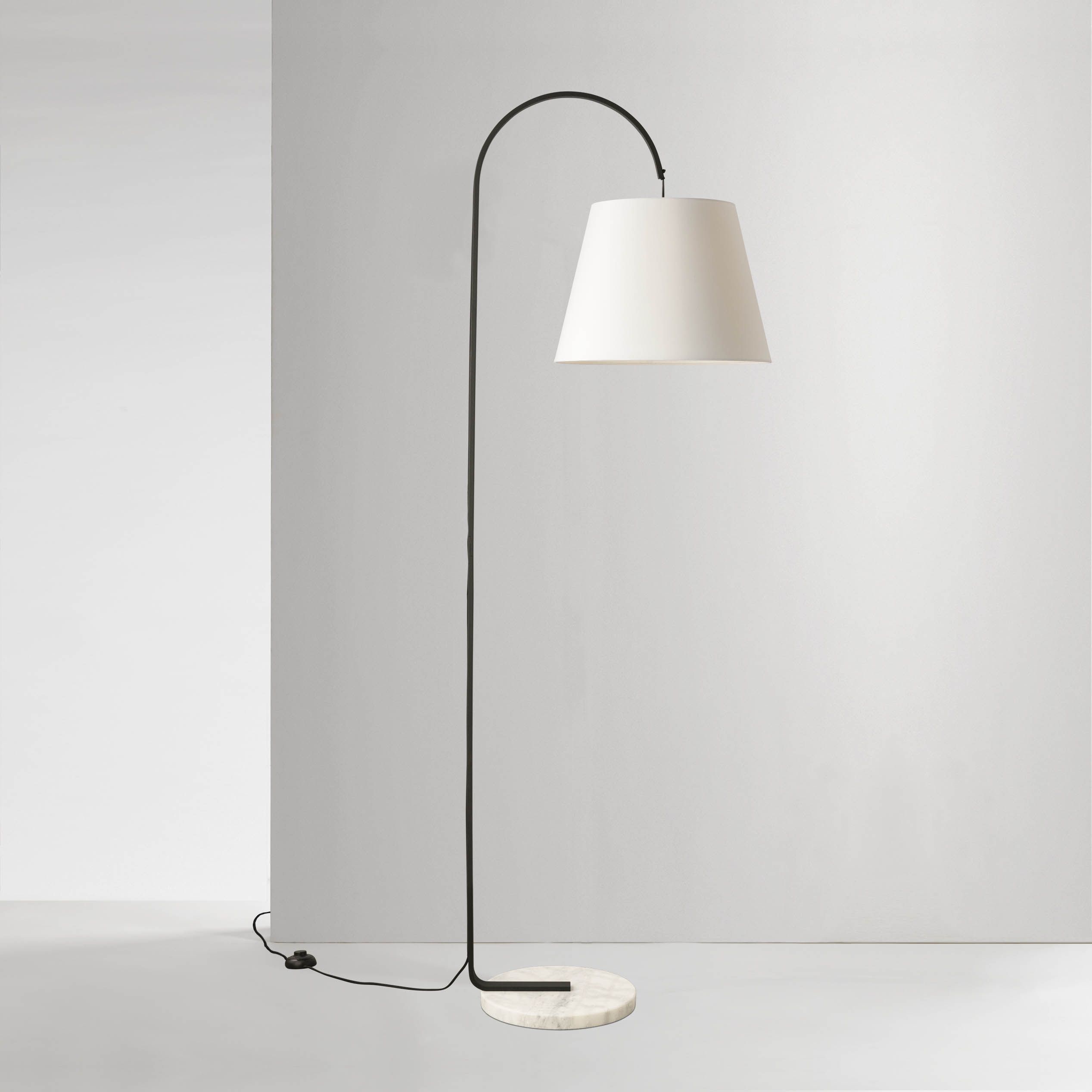 Silas Marble Floor Lamp | Mayfield Lighting With Regard To White Shade Floor Lamps (View 12 of 15)