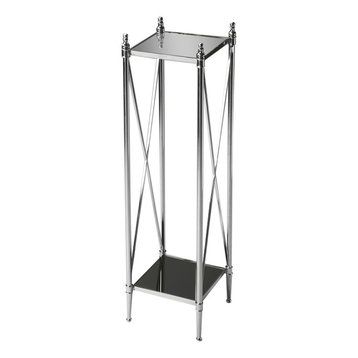 The 15 Best Nickel Plant Stands And Telephone Tables For 2023 | Houzz With Regard To Nickel Plant Stands (View 3 of 15)