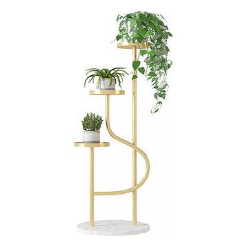 The 15 Best Plant Stands And Telephone Tables For 2023 | Houzz Intended For Plant Stands With Table (View 15 of 15)
