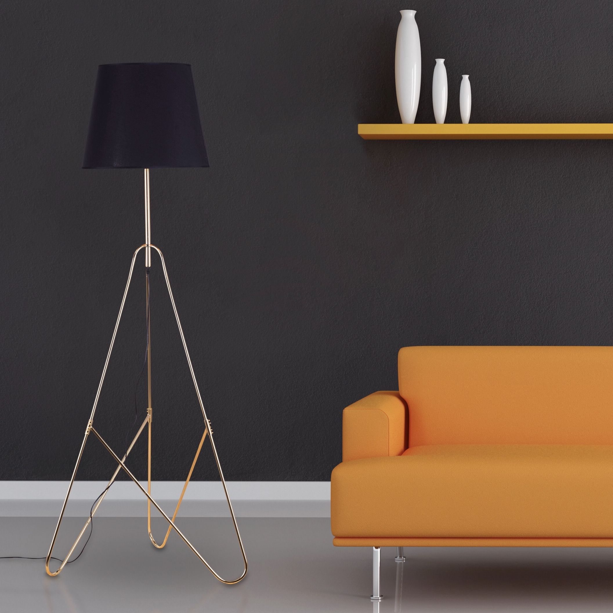 The Angular Marvel Floor Lamp With Angular Floor Lamps (View 12 of 15)