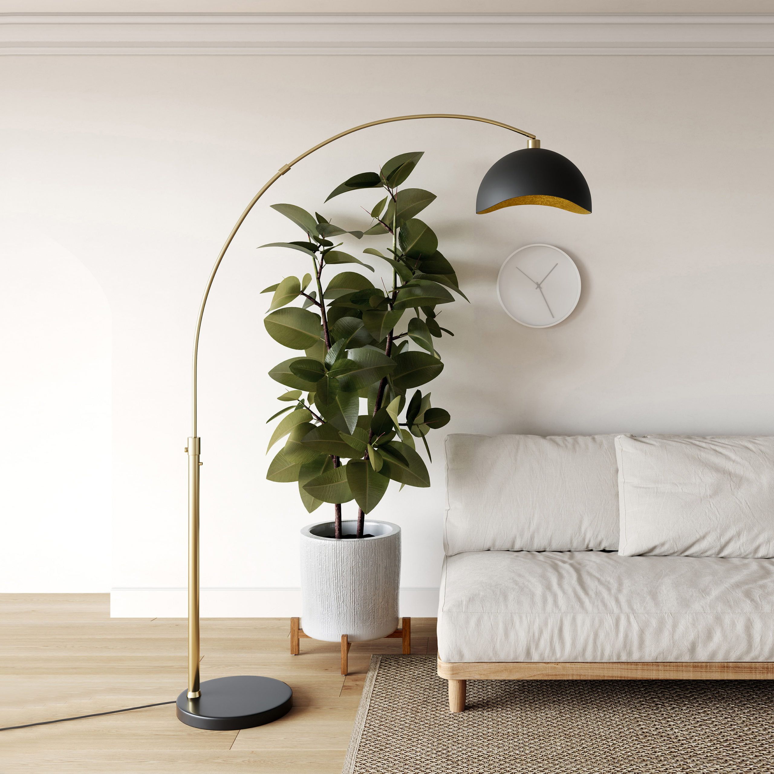 Featured Photo of 15 Best Ideas Arc Floor Lamps