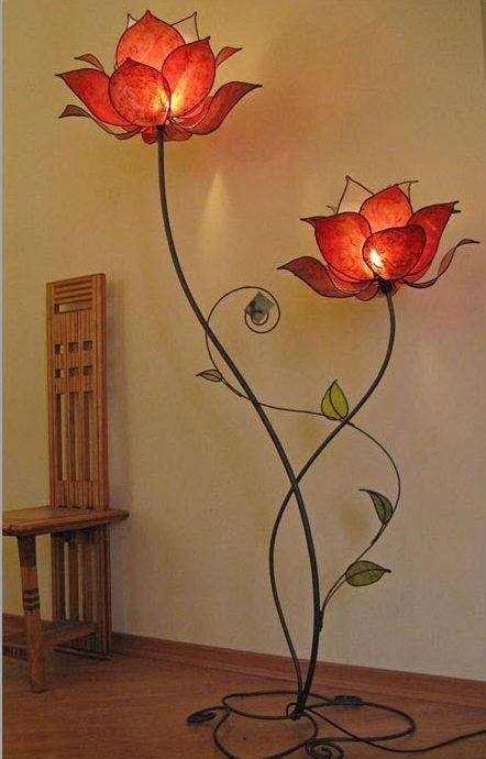 Top 17 Of The Most Extravagant Flower Lamp Designs You Have Ever Seen | Flower  Floor Lamp, Flower Lamp, Dream House Decor Inside Flower Floor Lamps (View 2 of 15)