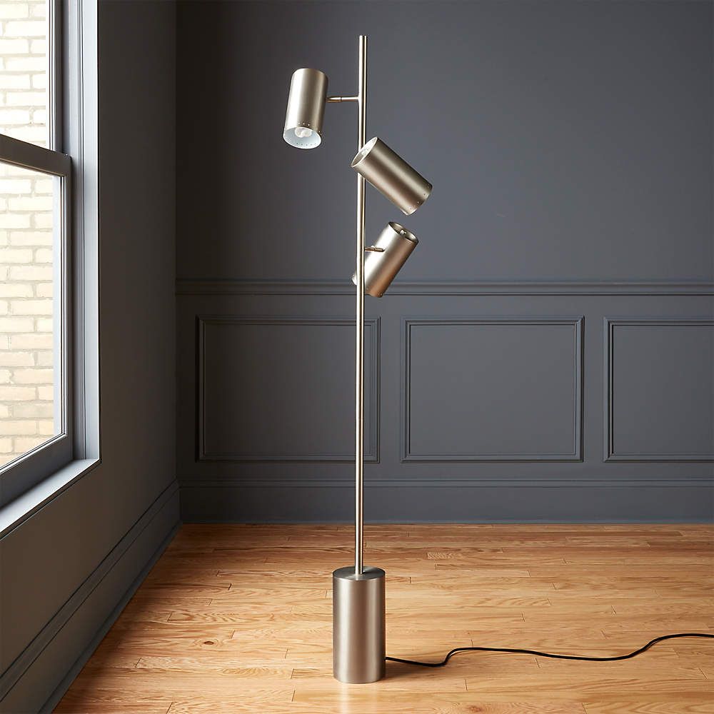 Featured Photo of 2024 Best of Brushed Nickel Floor Lamps