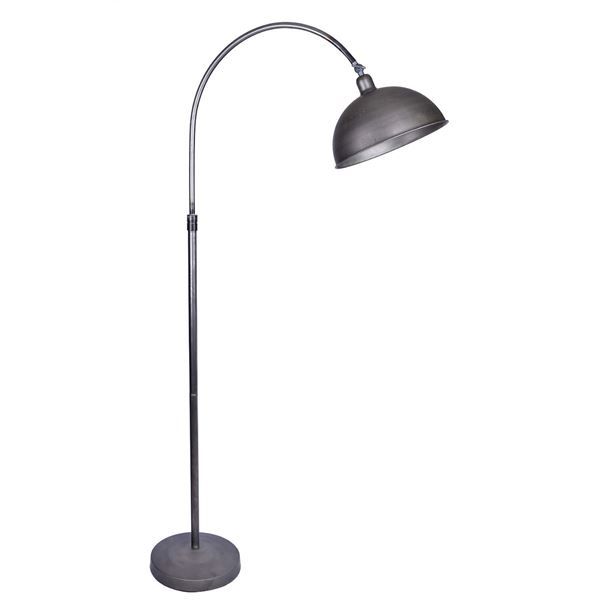 Vintage Metal Floor Lamp | Sf90009b | | Afw Pertaining To Metal Floor Lamps (View 10 of 15)