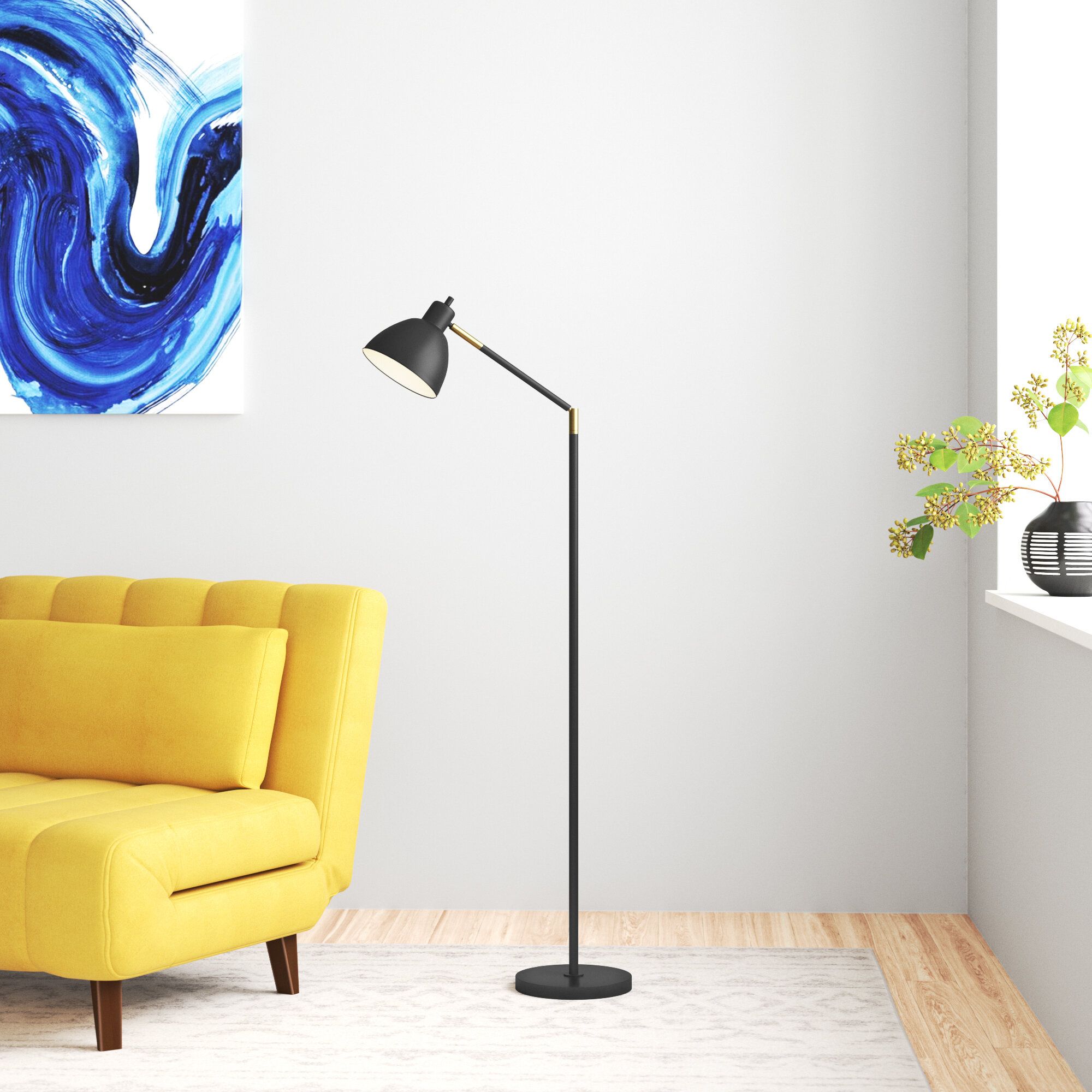 Wayfair | 50 59 Inches Floor Lamps You'll Love In 2023 Within 59 Inch Floor Lamps (View 11 of 15)