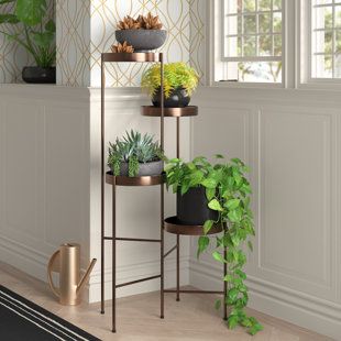 Wayfair | Bronze Plant Stands & Tables You'll Love In 2023 For Bronze Small Plant Stands (Photo 8 of 15)