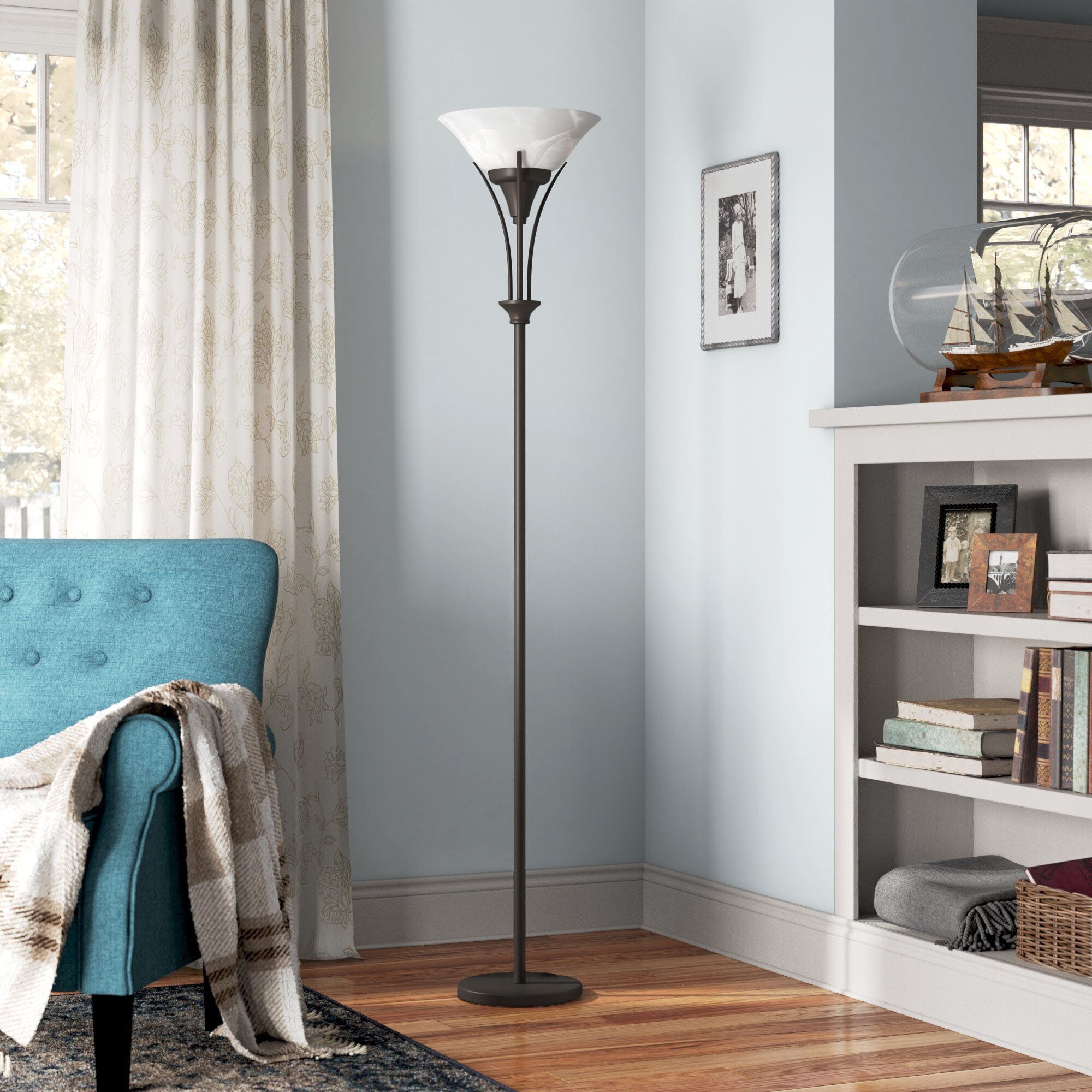 Wayfair | Extra Tall (70+ Inches) Floor Lamps Intended For 74 Inch Floor Lamps (Photo 13 of 15)