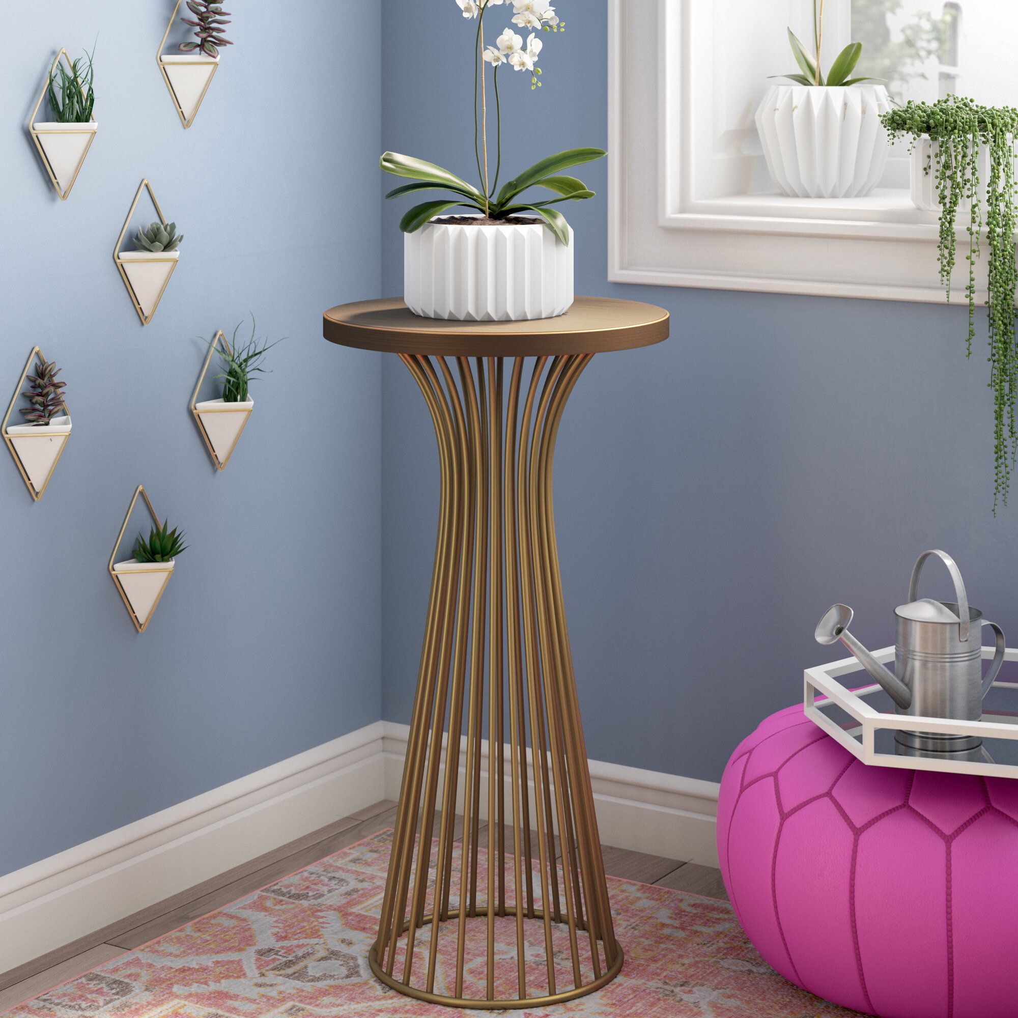 Wayfair | Pedestal Plant Stands & Tables You'll Love In 2023 Throughout Pedestal Plant Stands (Photo 2 of 15)