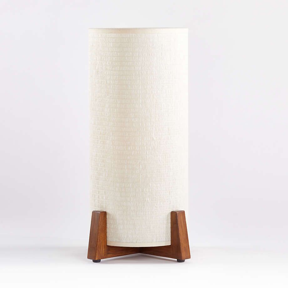 Weave Natural Table Lamp + Reviews | Crate & Barrel With Regard To Natural Woven Floor Lamps (View 10 of 15)