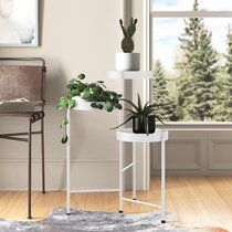 White Plant Stands & Tables You'll Love In 2023 – Wayfair Canada Regarding White Plant Stands (Photo 6 of 15)
