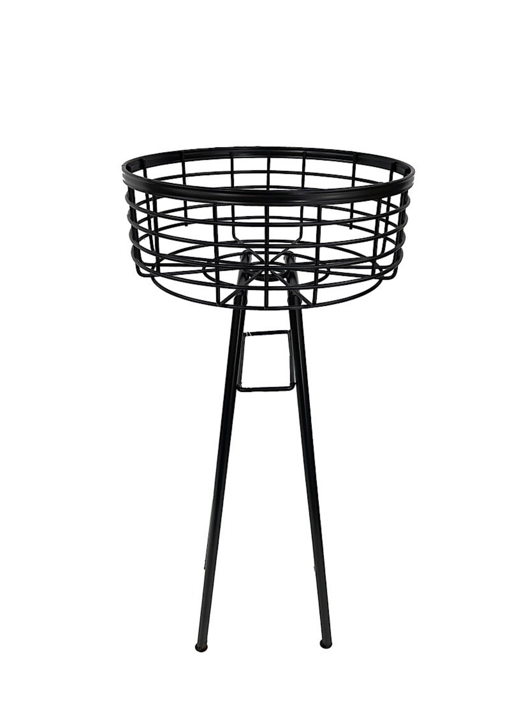 Wire Basket Plant Stand 24 Inch – The Garden Corner Inside 24 Inch Plant Stands (View 2 of 15)
