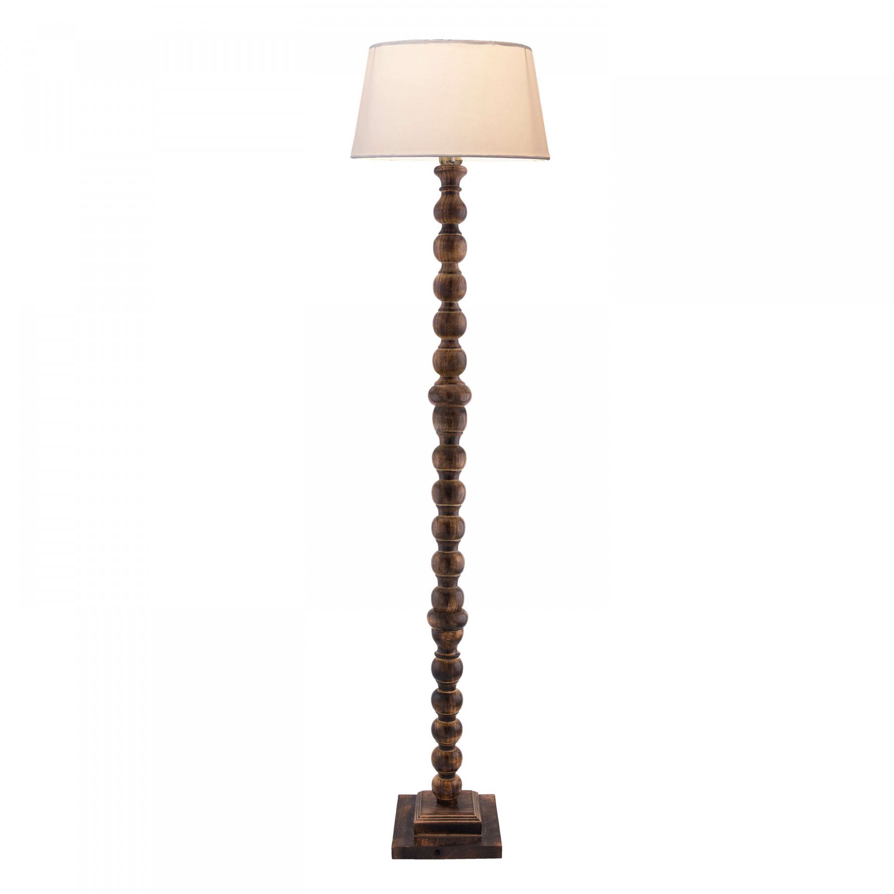Wood Twist Floor Lamp – Ideas On Foter Regarding Carved Pattern Floor Lamps (View 3 of 15)