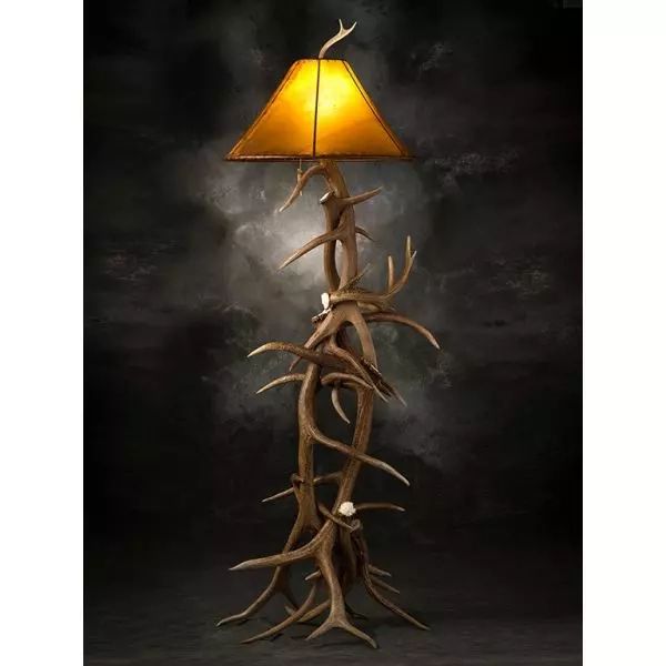 Woodland Creek's Log Furniture Place Throughout Rustic Floor Lamps (View 8 of 15)