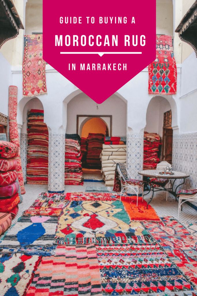 7 Tips For Buying A Rug In Marrakech In Moroccan Rugs (View 8 of 15)