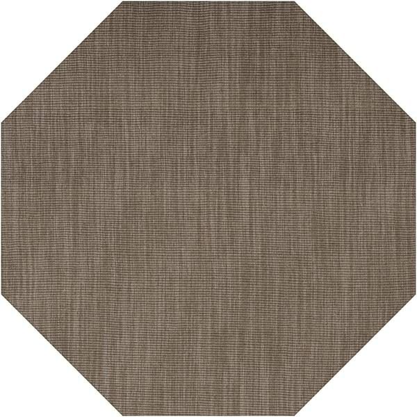 Addison Rugs Harper 1 Mocha 10 Ft. X 10 Ft. Octagon Area Rug Hdha1mo10oct –  The Home Depot Regarding Octagon Rugs (Photo 11 of 15)
