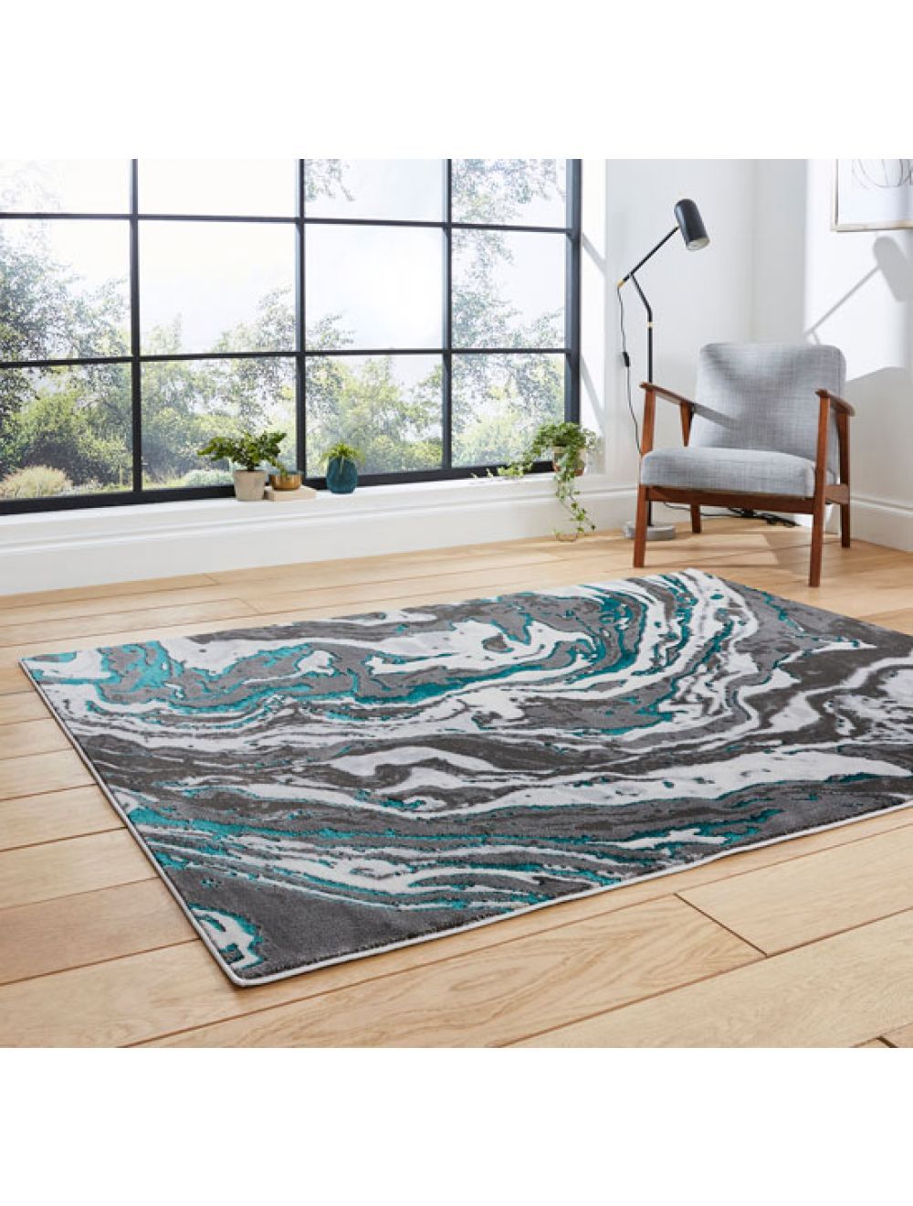 Apollo Grey/green Abstract Marble Rug Online | Free Uk Delivery –  Capitalrugsuk For Apollo Rugs (Photo 10 of 15)