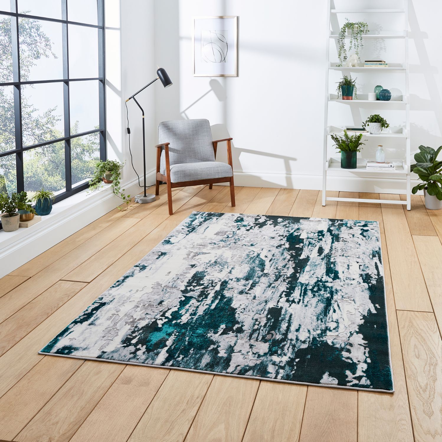 Apollo Think Gr580 Grey Green Rugs – Buy Gr580 Grey Green Rugs Online From  Rugs Direct For Apollo Rugs (View 4 of 15)
