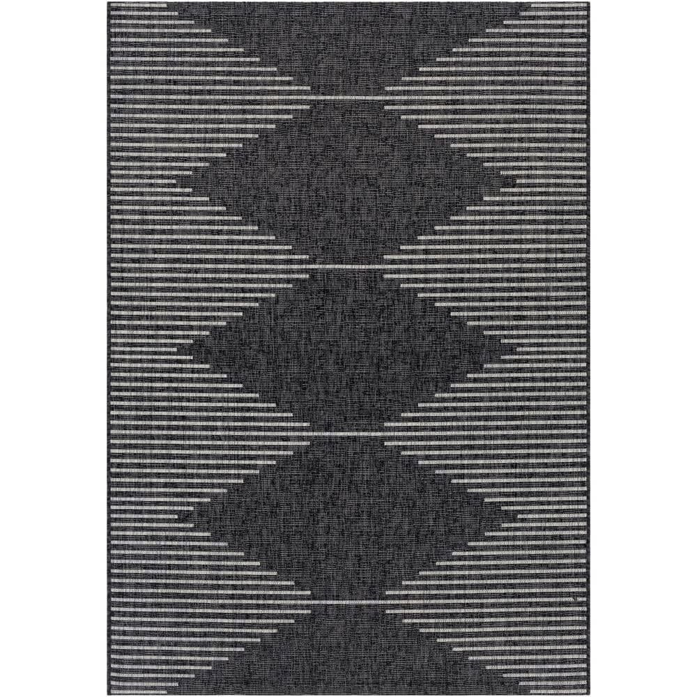 Artistic Weavers Peroti Charcoal 2 Ft. X 3 Ft. Global Indoor/outdoor Area  Rug S00161031283 – The Home Depot With Regard To Charcoal Outdoor Rugs (Photo 9 of 15)