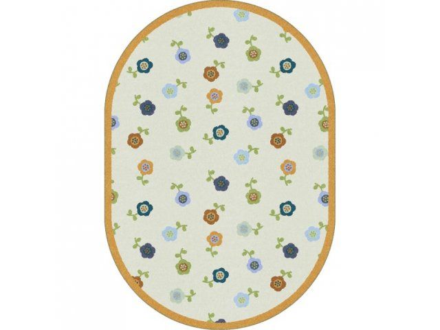 Awesome Blossom Oval Area Rug 10'9" X 13'2", Animals & Nature Rugs For Blossom Oval Rugs (Photo 1 of 15)
