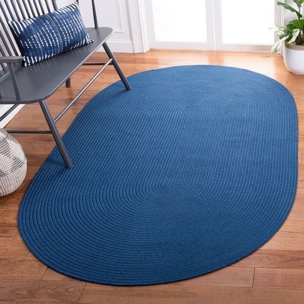 Buy Blue Oval Area Rugs Online At Overstock | Our Best Rugs Deals Regarding Blue Oval Rugs (View 4 of 15)