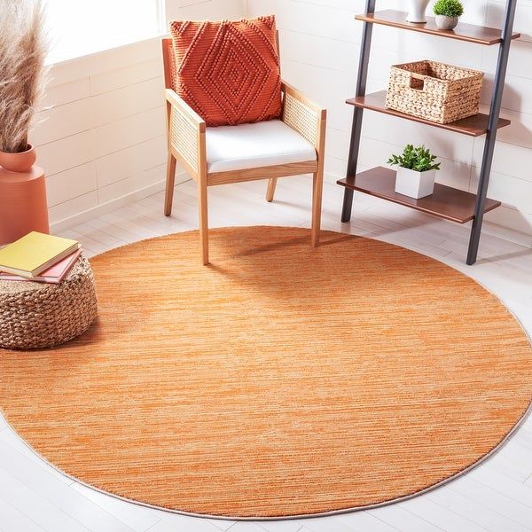 Buy Orange Round Area Rugs Online At Overstock | Our Best Rugs Deals In Orange Round Rugs (Photo 11 of 15)