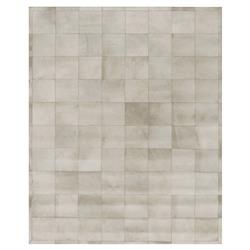 Exquisite Rugs Natural Hide Modern Classic Square Pattern Beige Grey Rug –  5x8 For Modern Square Rugs (Photo 8 of 15)