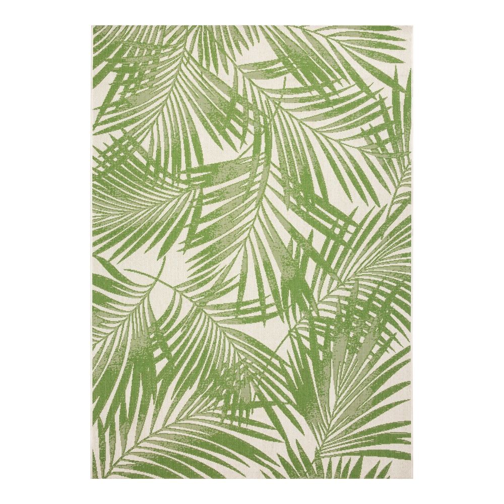 Garden Treasures 8 X 10 Green Indoor/outdoor Floral/botanical Coastal Area  Rug At Lowes Inside Green Outdoor Rugs (View 5 of 15)