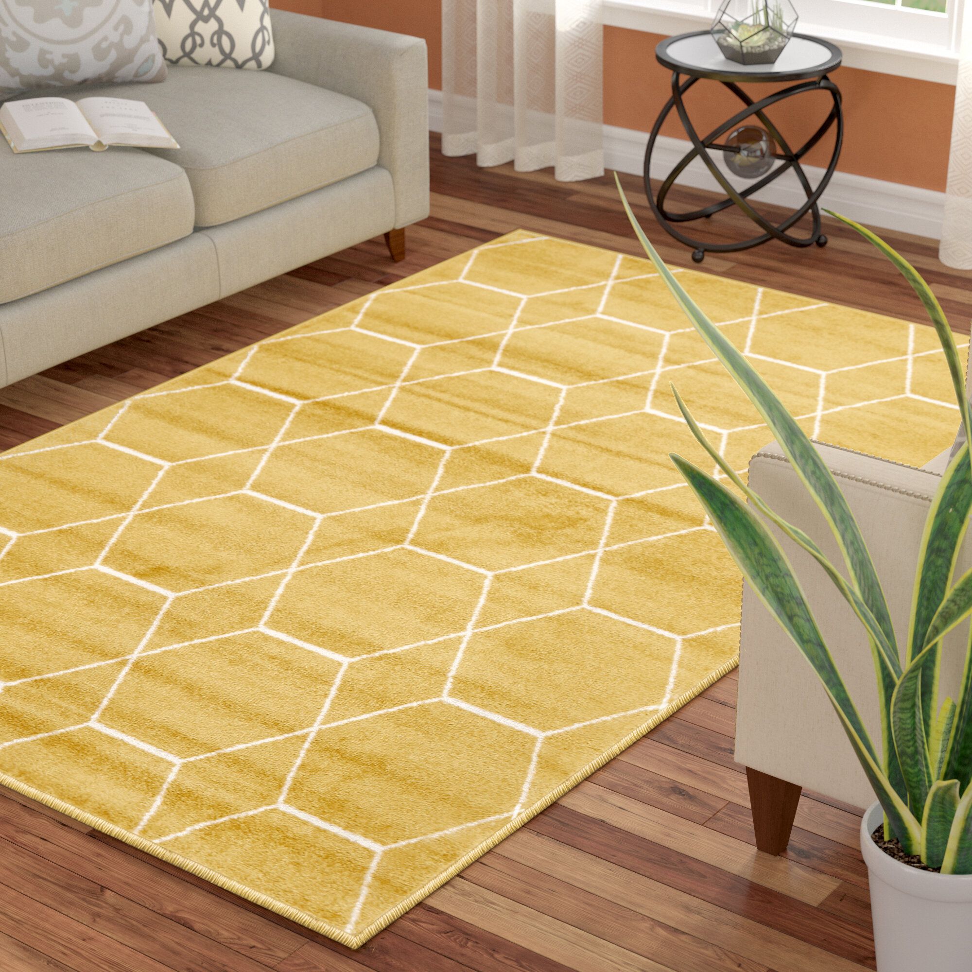 Featured Photo of 15 Collection of Yellow Rugs
