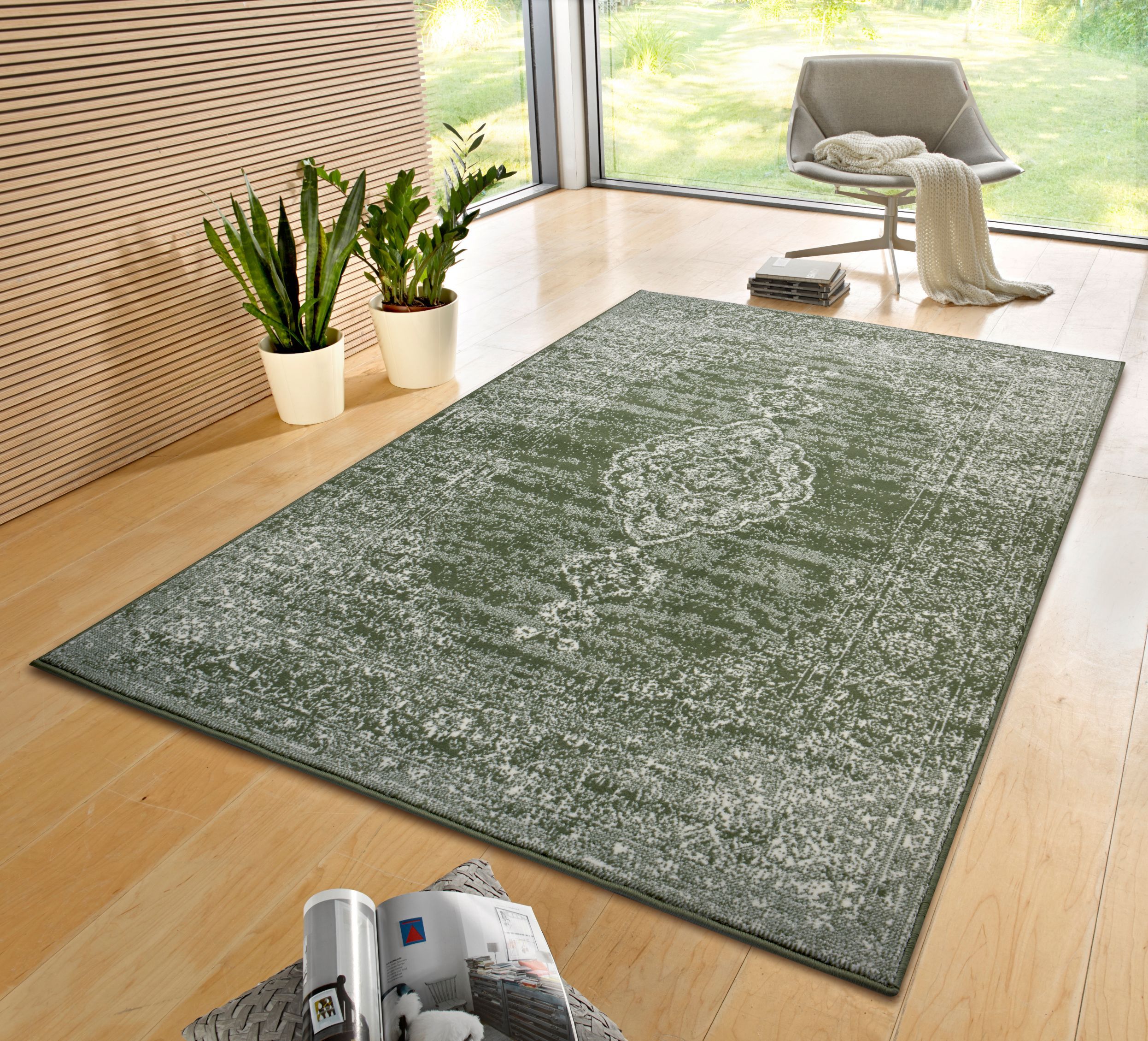 Gloria Meridional Green Rugs – Buy Meridional Green Rugs Online From Rugs  Direct Intended For Green Rugs (Photo 10 of 15)