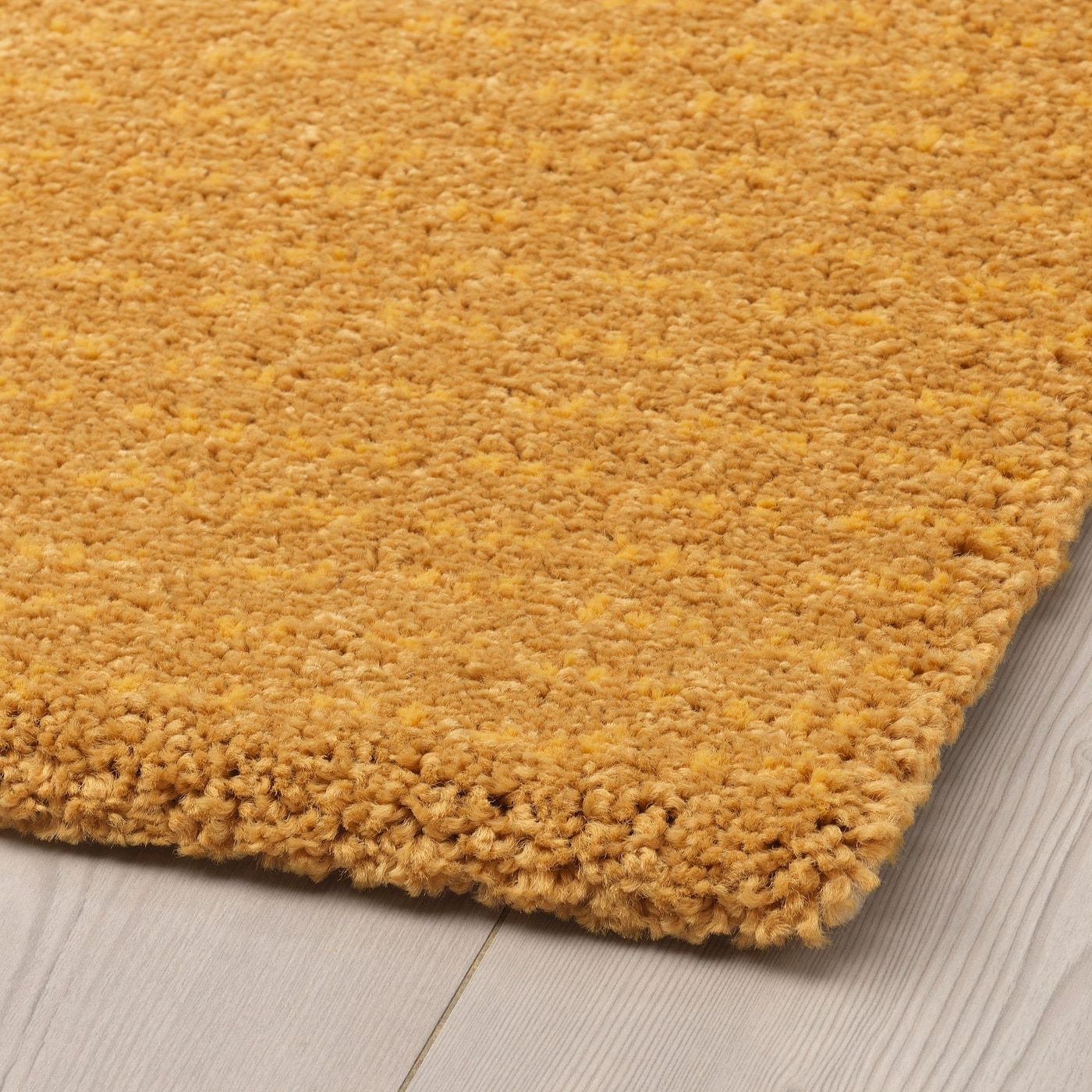Langsted Rug, Low Pile, Yellow, 133x195 Cm – Ikea Ireland Within Yellow Rugs (Photo 11 of 15)