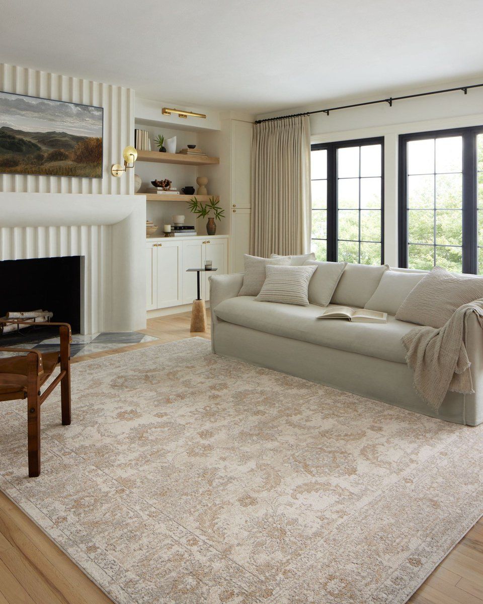 Loloi Ii Odette Odt 03 Vintage / Overdyed Area Rugs | Rugs Direct Intended For Ivory Beige Rugs (Photo 11 of 15)