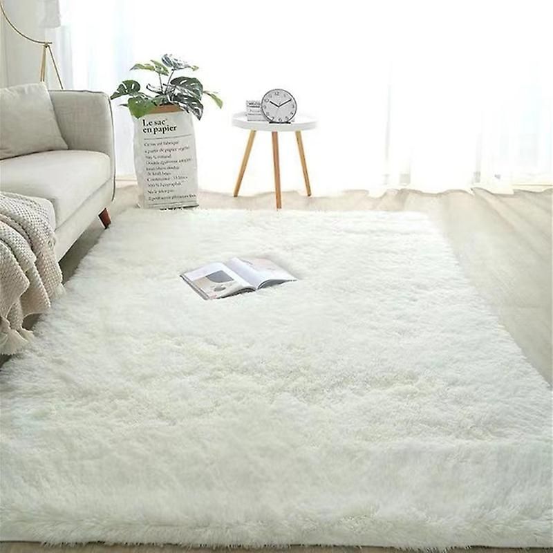Luxury Plush Carpets For Living Room Fluffy Rugs For Bedroom Aesthetic  Decoration Soft Long Pile Carpet For Children Anti Slip | Fruugo It With White Soft Rugs (Photo 2 of 15)