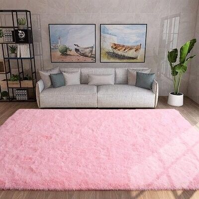 Mercer41 Modern Fluffy Area Rug, Shaggy Rugs For Bedroom Living Room Ultra Soft  Shag Fur Carpets For Kids Girls Nursery Plush Fuzzy Rug Cute Home Decor Rug,  6' – Shopstyle With Pink Soft Touch Shag Rugs (Photo 9 of 15)