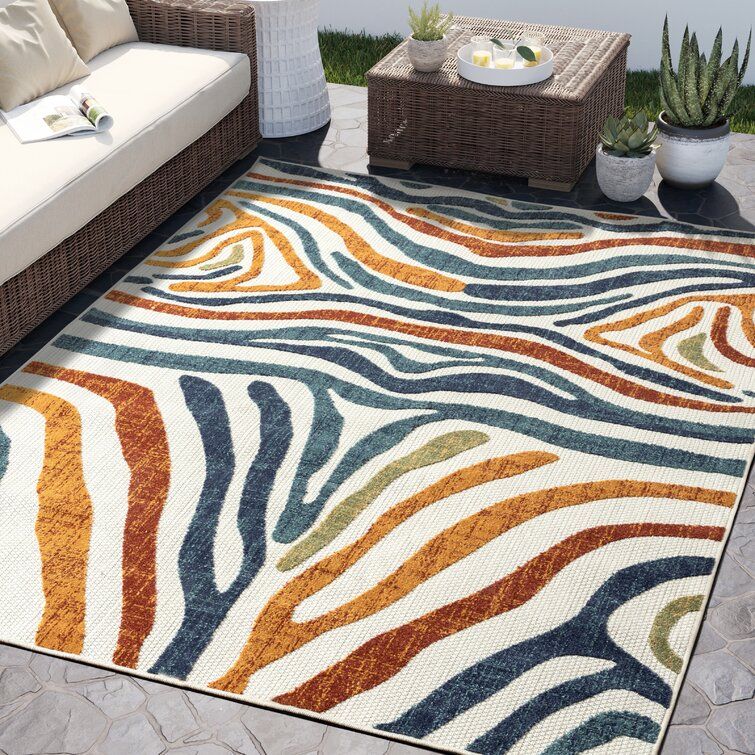Featured Photo of 2024 Popular Multi Outdoor Rugs