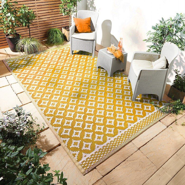 Outdoor Rug Terracotta Throughout Outdoor Rugs (Photo 14 of 15)