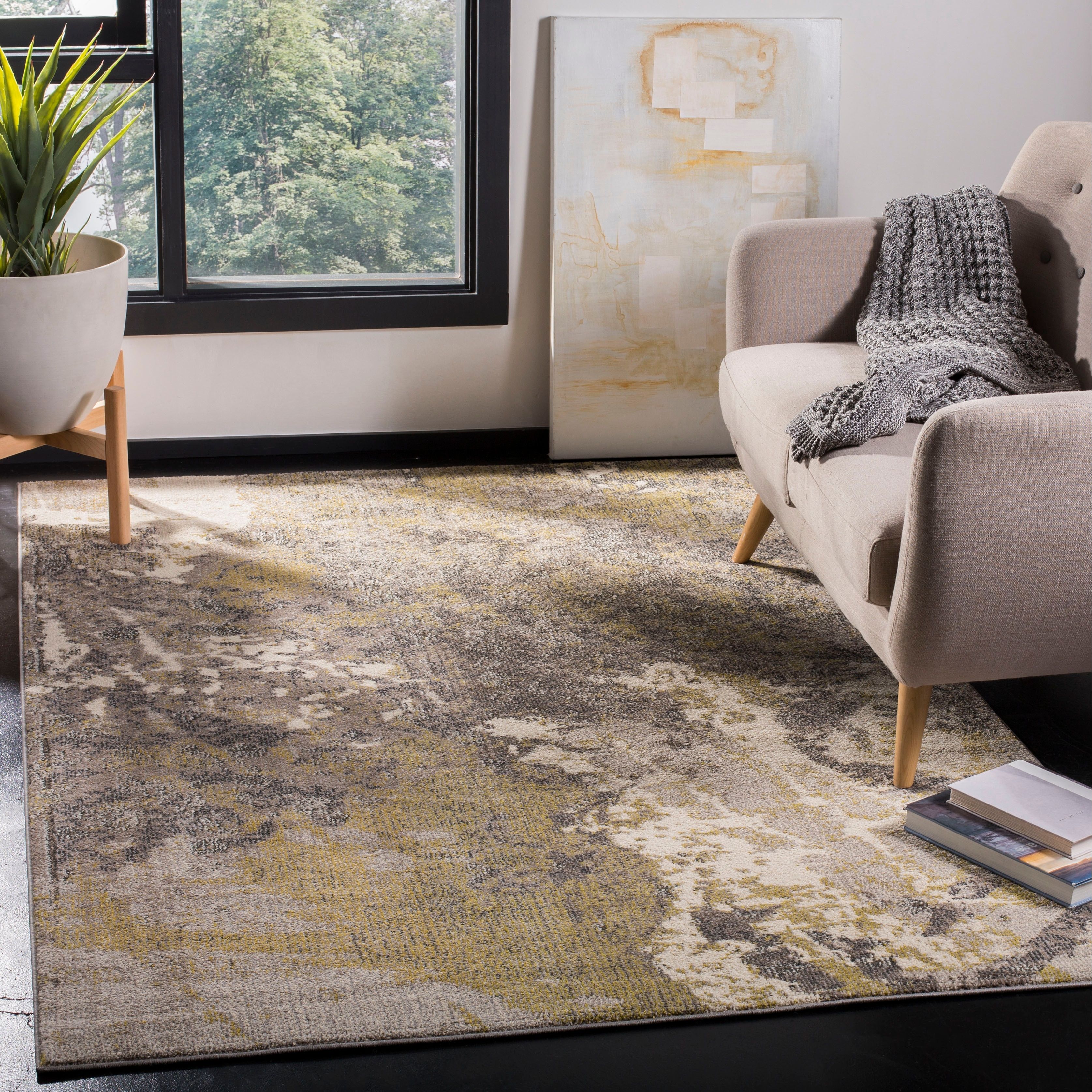Safavieh Monaco Apollo Modern Abstract Rug – On Sale – Overstock – 10465299 With Apollo Rugs (View 2 of 15)