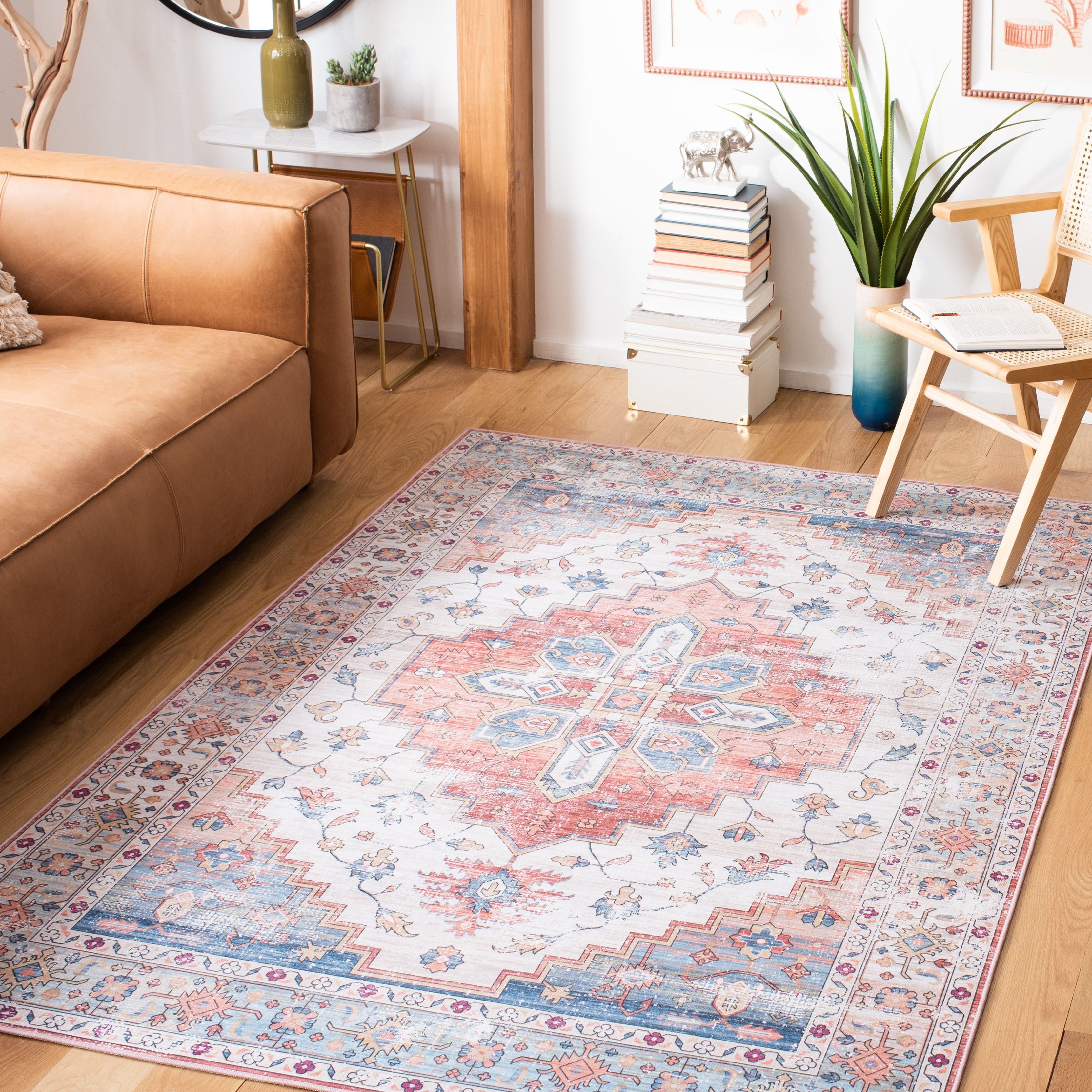 Featured Photo of 2024 Best of Blue Tucson Rugs