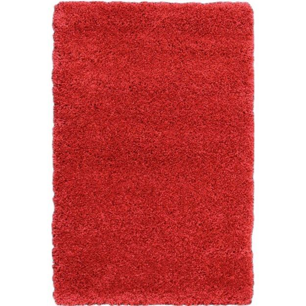 Shag Rug Solid Red Chicagocozy Rugs Chicago Regarding Red Solid Shag Rugs (View 6 of 15)