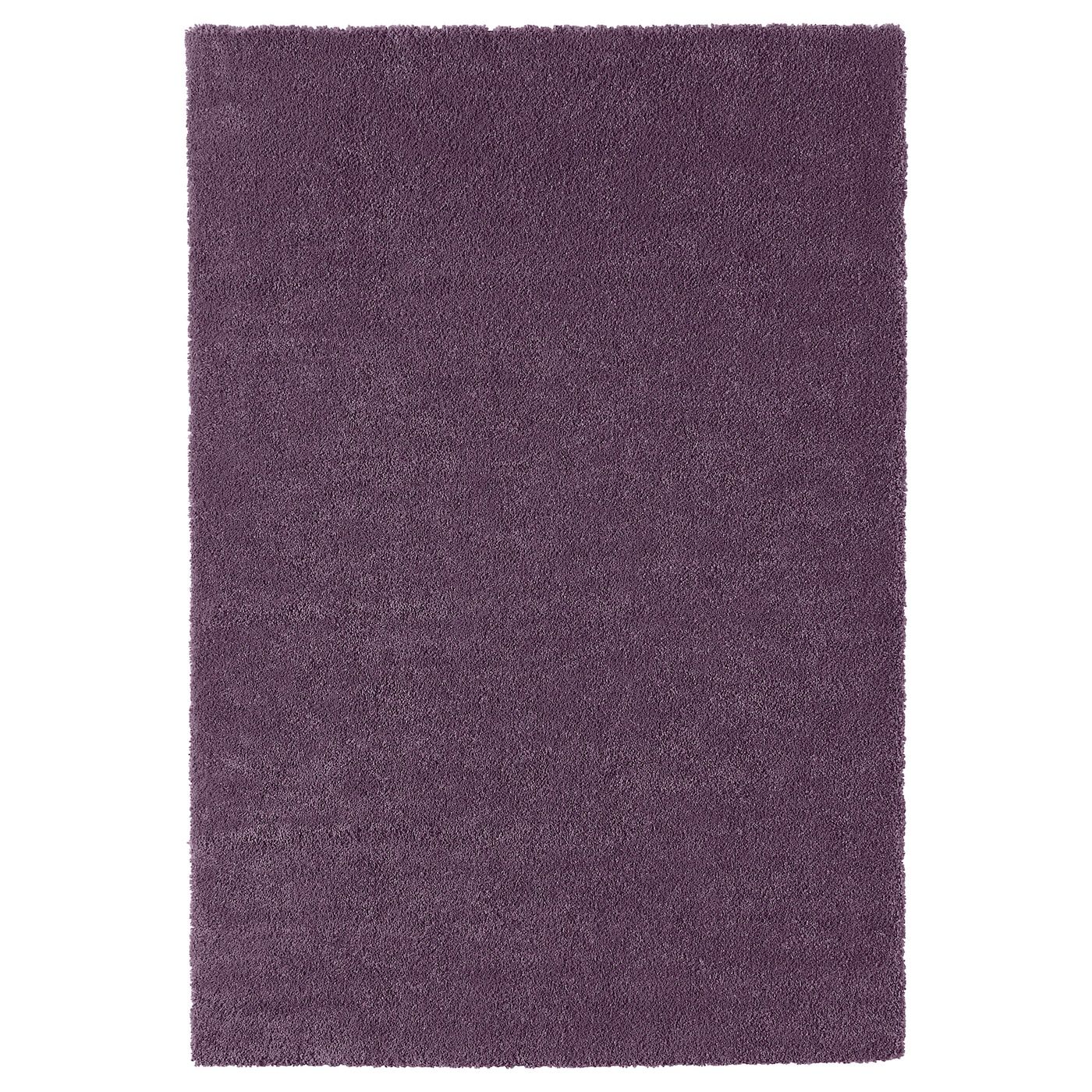 Stoense Purple, Rug, Low Pile, Length: 195 Cm – Ikea Pertaining To Purple Rugs (Photo 6 of 15)