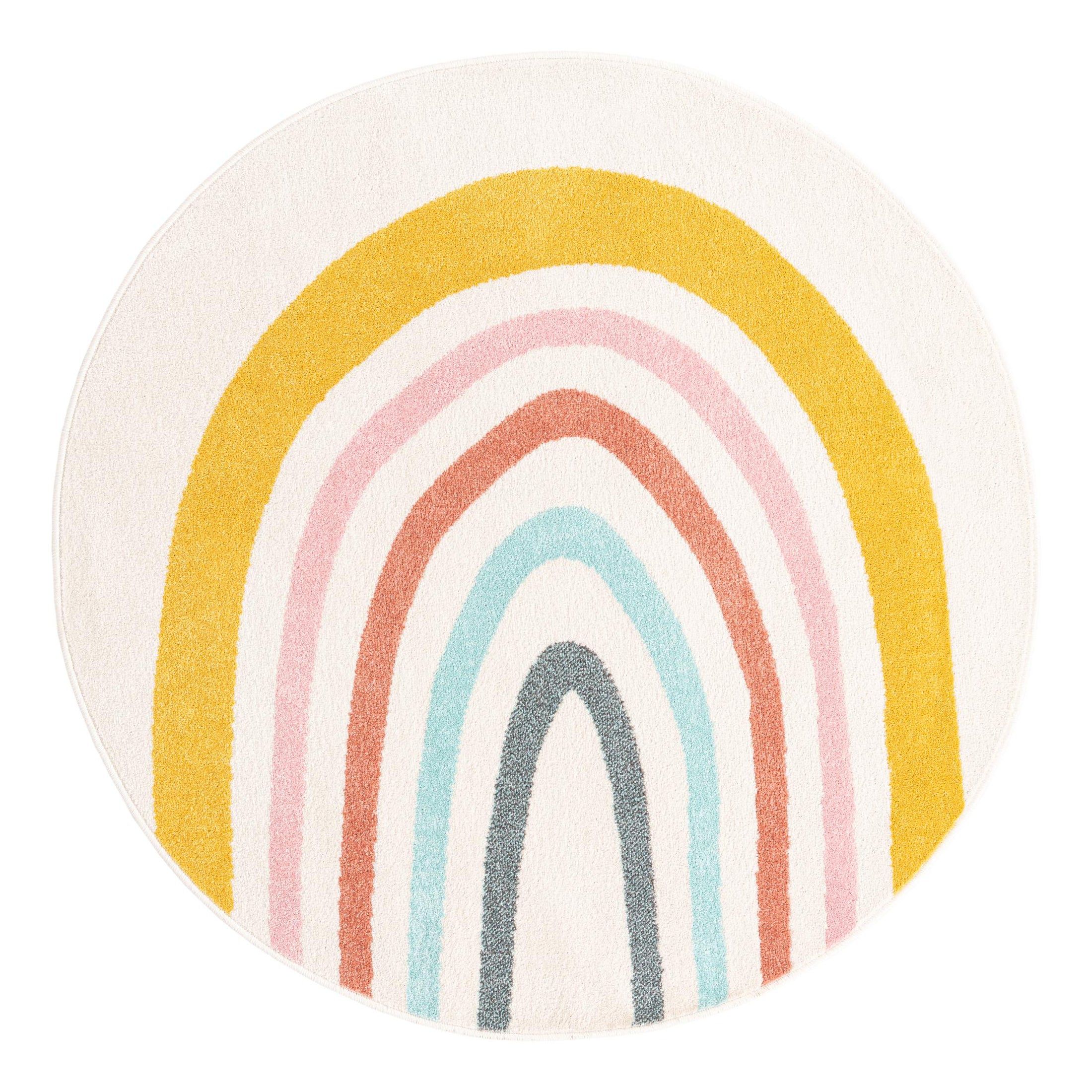 Unique Loom Whimsy Rug & Reviews | Wayfair For Pink Whimsy Kids Round Rugs (View 8 of 15)