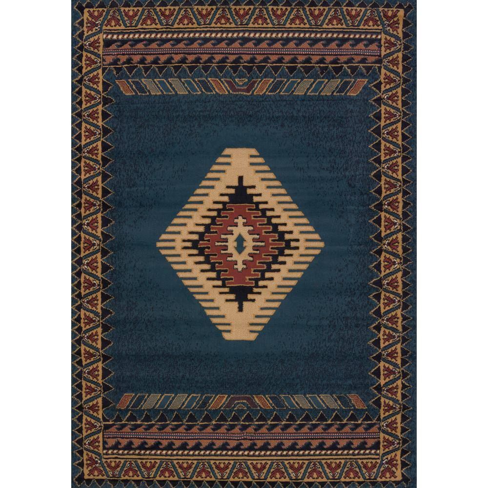 United Weavers Manhattan Tucson Lt Blue 1 Ft. 10 In. X 3 Ft. Accent Area Rug  940 27060 24 – The Home Depot Inside Blue Tucson Rugs (Photo 6 of 15)
