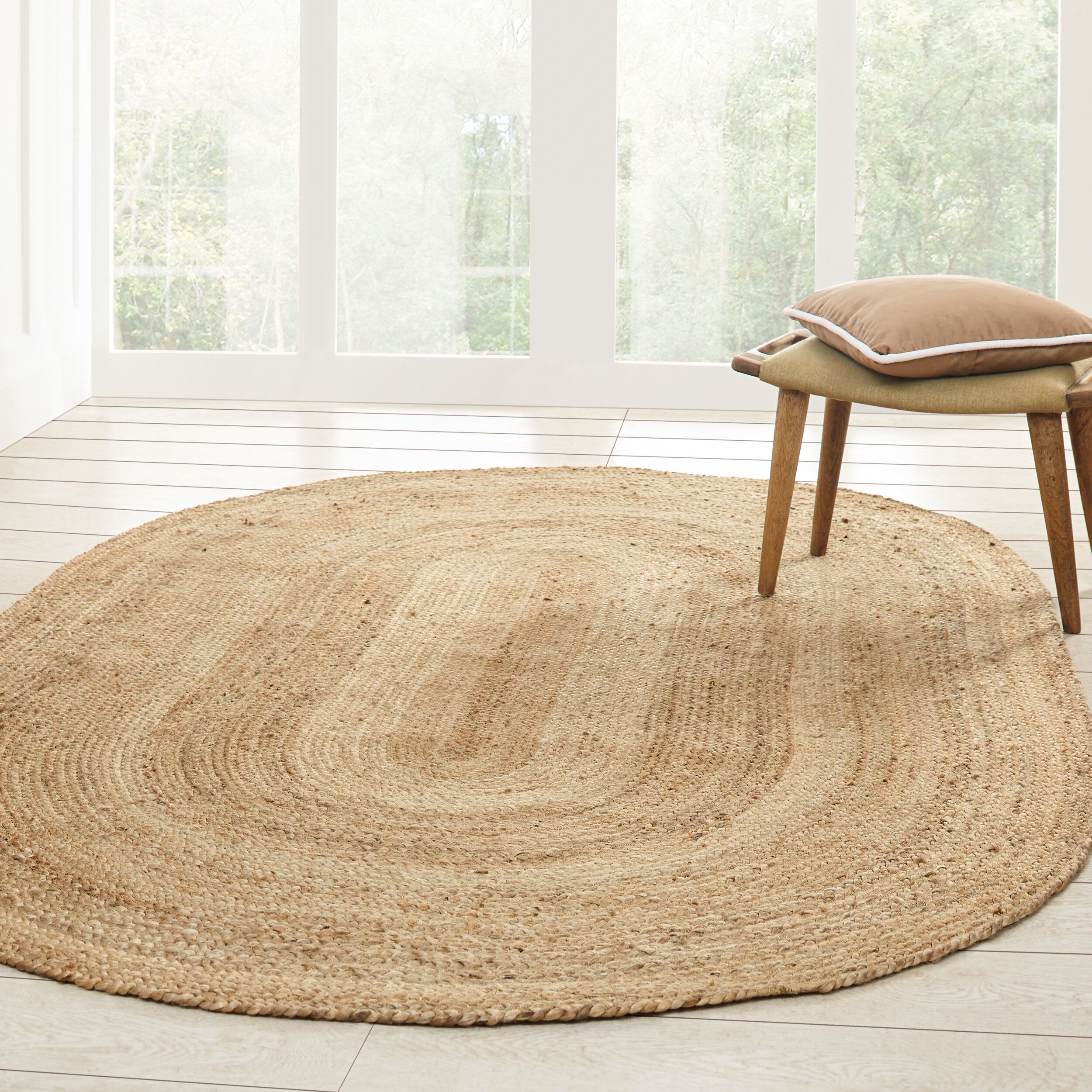Wayfair | Ivory & Cream Oval Area Rugs You'll Love In 2023 For Timeless Oval Rugs (Photo 11 of 15)