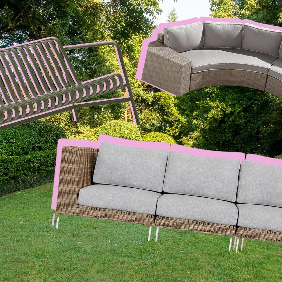 13 Best Outdoor Sofas 2023 To Gussy Up Your Deck Or Yard Area | Gq Regarding Loveseat Chairs For Backyard (View 7 of 15)