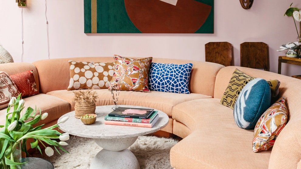 A Curved Sectional Sofa Is The Style Upgrade Your Home Has Been Begging For  | Architectural Digest For 3 Piece Curved Sectional Set (Photo 15 of 15)