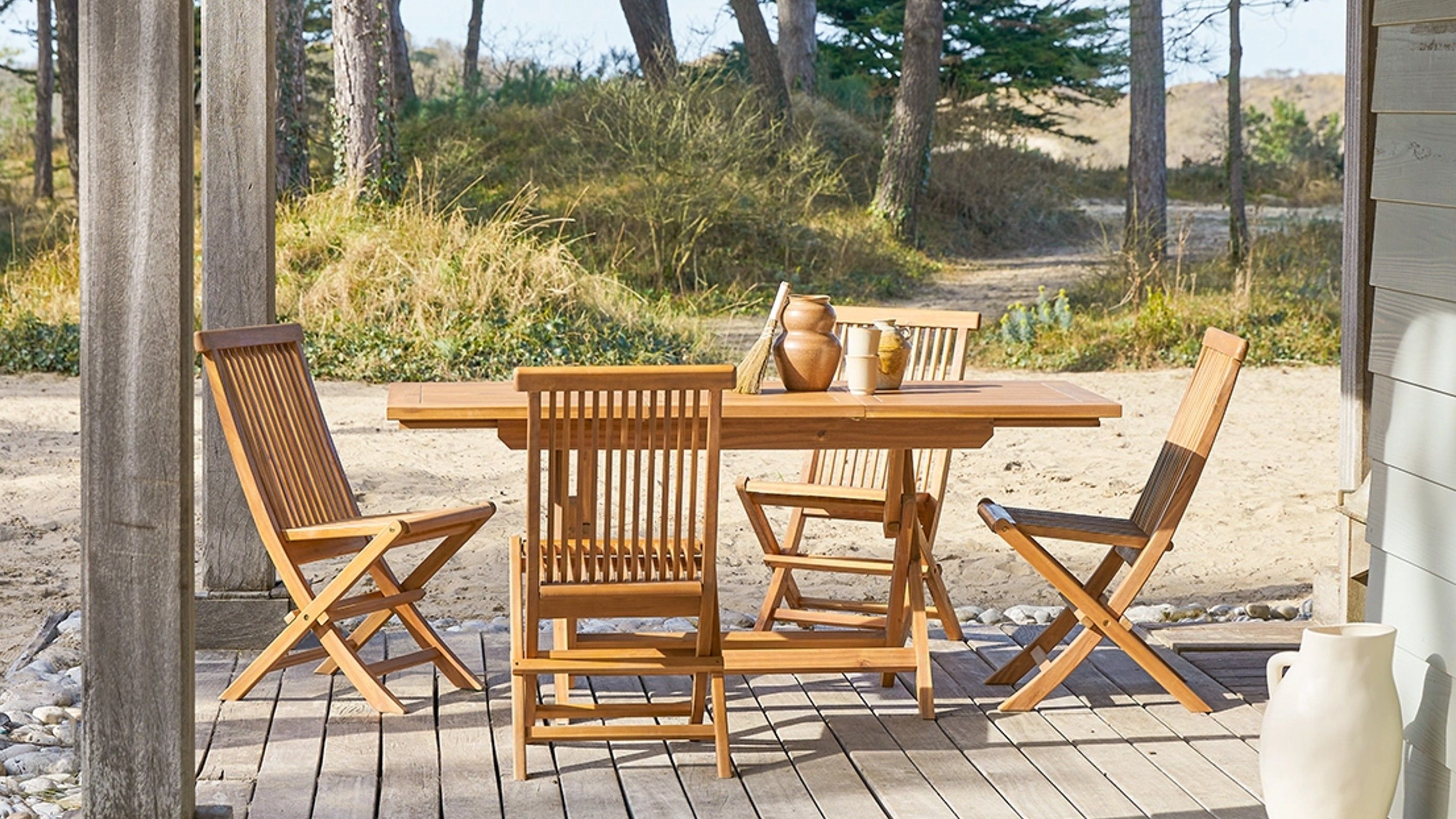 Best Wooden Garden Furniture 2022: What And Where To Shop | Gardeningetc Throughout Acacia Wood With Table Garden Wooden Furniture (View 6 of 15)