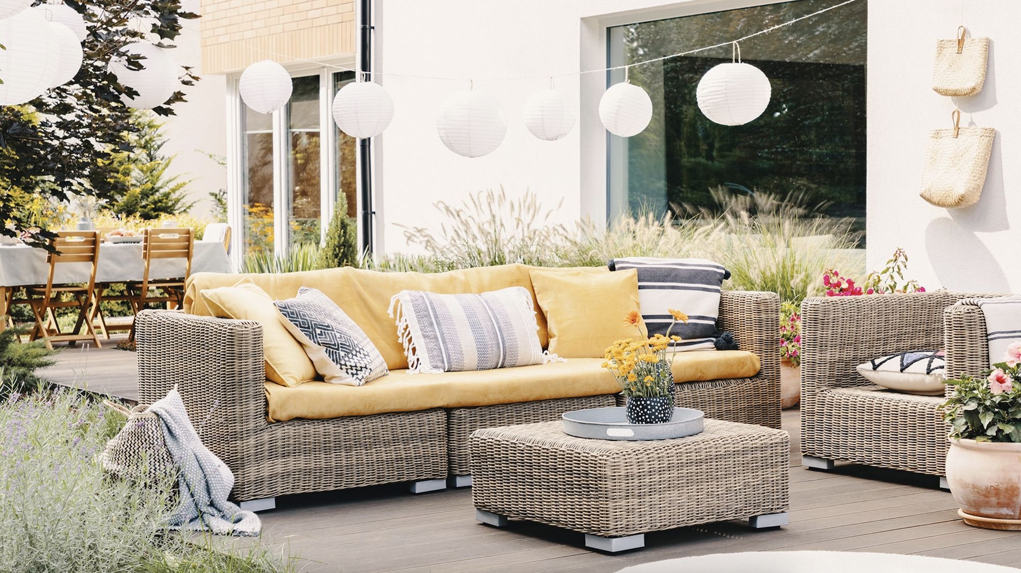 Wayfair Way Day Sale 2023: Shop Discounted Outdoor Furniture Throughout All Weather Wicker Sectional Seating Group (Photo 11 of 15)