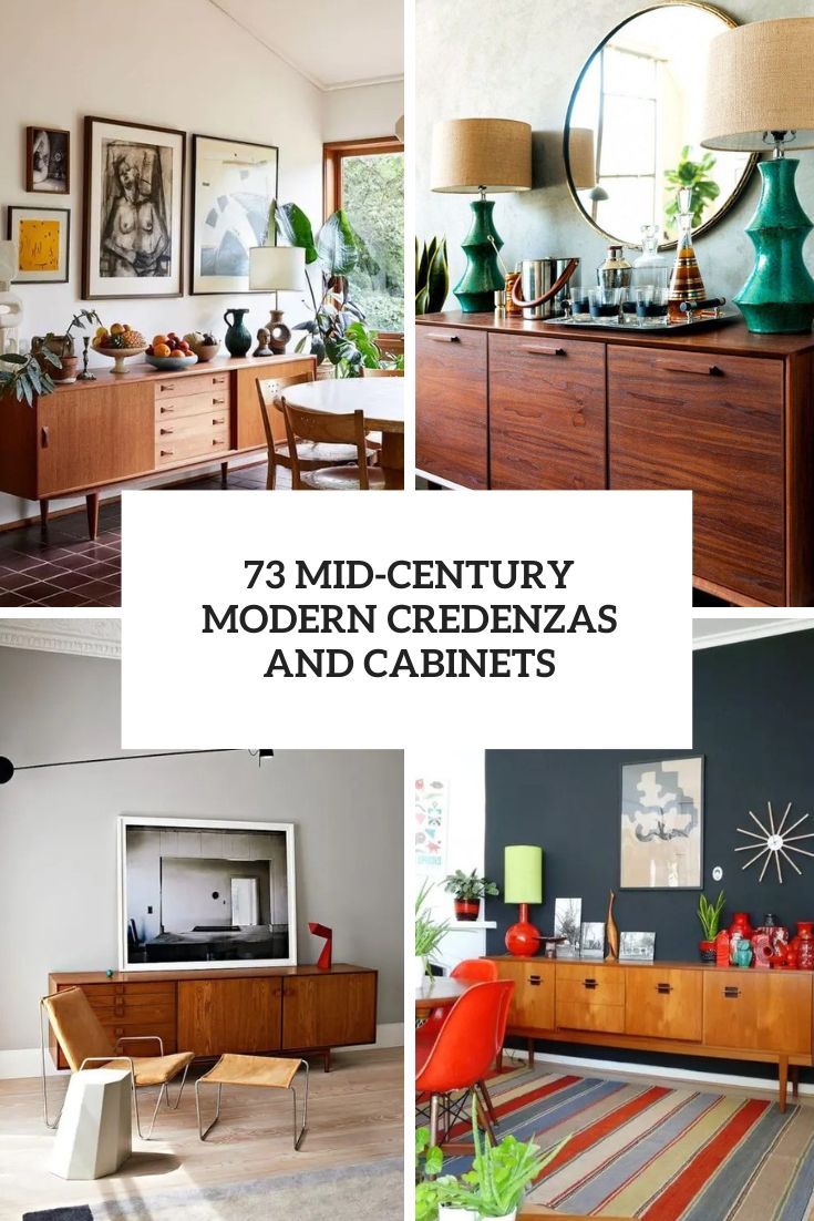 73 Mid Century Modern Credenzas And Cabinets – Digsdigs Pertaining To Most Recent Credenzas For Living Room (View 12 of 15)